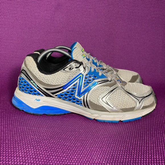 New Balance Other - New Balance 940v2 Athletic Running Shoes Mens 11.5 Silver White Blue